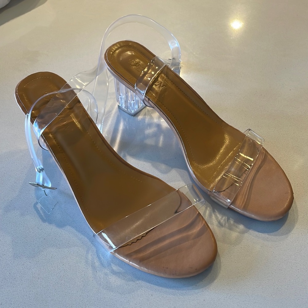 Clear Heels by Fashion